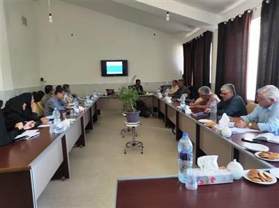 جلسه كمیته فنی مركز تحقیقات و آموزش كشاورزی استان سمنان (شاهرود) برگزار شد